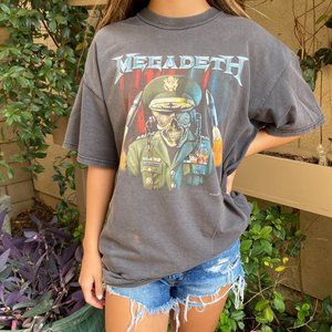 Megadeth Original Vintage Black short sleeve T Shirt